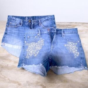 Gap and Mossimo Women's Denim Shorts Size 8 and 28